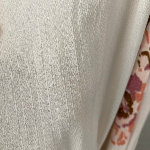 Free People NEW All I Got Printed Maxi Dress - Floral - Ivory Combo - 4 - Picture 14 of 14